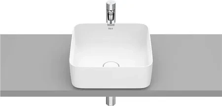 Умивальник ROCA Inspira Square Fineceramic 37х37 см White Matte (A327532620)