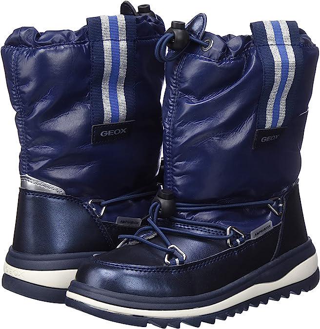 Сапоги зимние Geox Adelhide р. EUR 37 Navy/Silver (11746630)