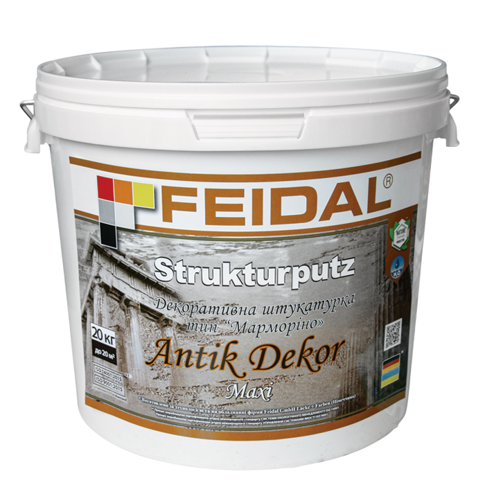 Штукатурка декоративна Feidal Strukturputz Antik Dekor maxi 20 кг (1886454879)