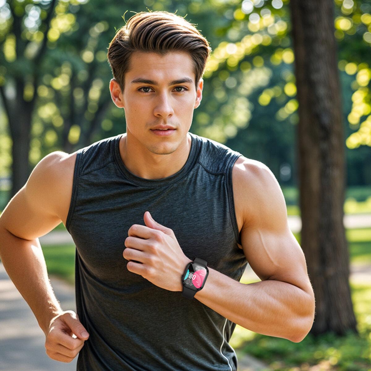 Смарт-годинник Borofone BD10 Smart sport watch call version 2,01" BT5.3 270 mAh Black (6941991117848) - фото 3