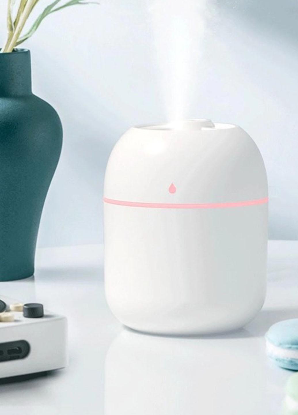 Зволожувач повітря ультразвуковий UKC Humidifier Egg з Led підсвічуванням 220 мл Білий (689U) - фото 9