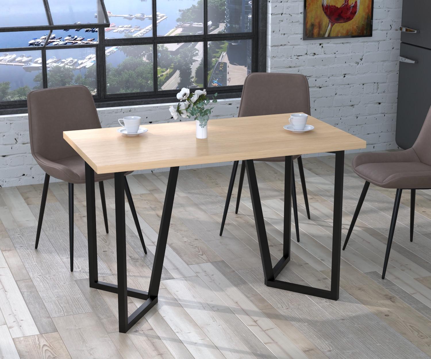 Стіл обідній Loft Design Сцила Дуб Борас