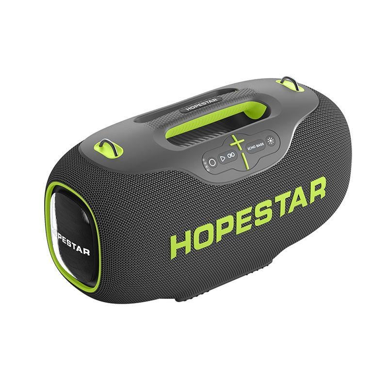Портативная колонка Hopestar A80 350W Bluetooth с подсветкой и микрофоном Серый (2834249138)