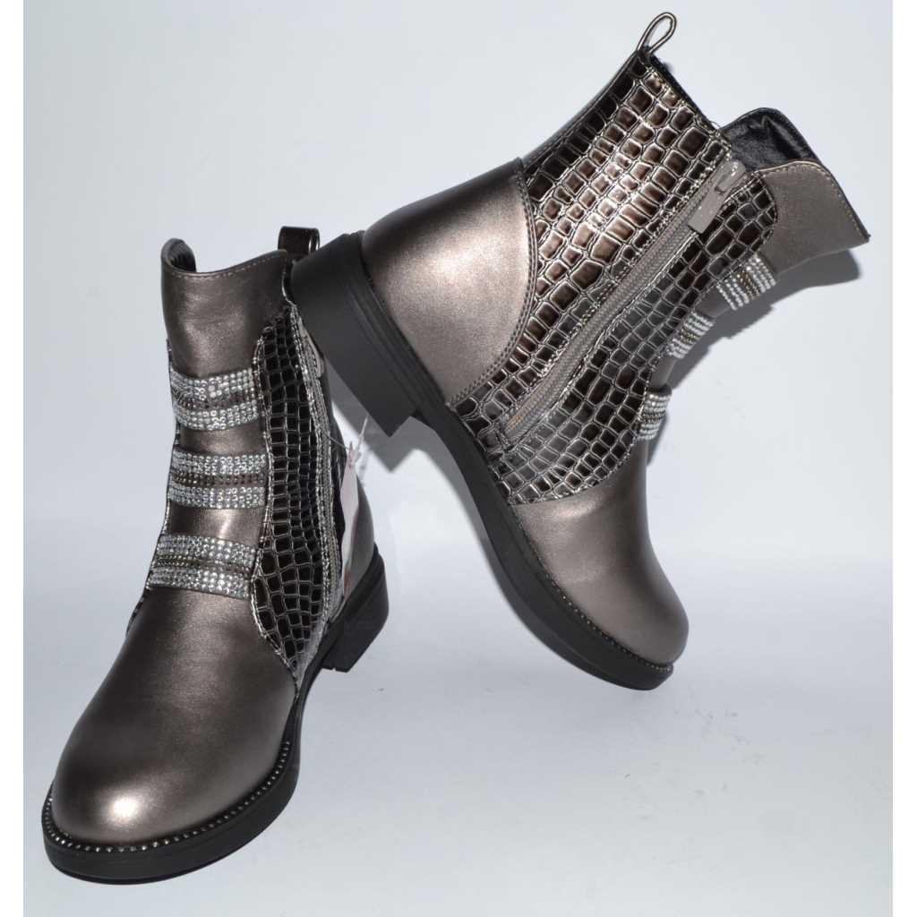 Ботинки демисезонные Y.TOP 17166-9 р. 35 21,7 см - фото 4 Ботинки демисезонные Y.TOP 17166-9 р. 35 21,7 см - фото 4