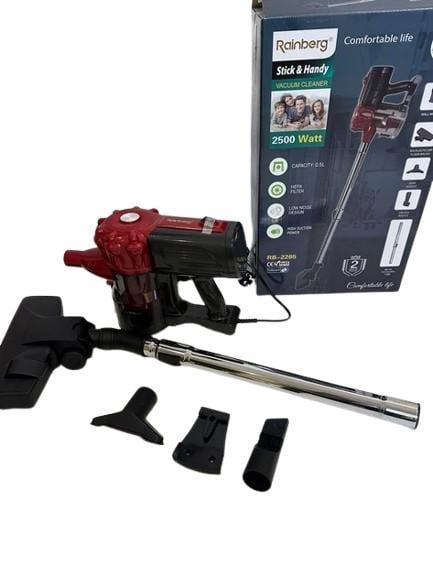 Пилосос ручний вертикальний контейнерний Rainberg RB-2265 для сухого прибирання 2500W - фото 8 Пилосос ручний вертикальний контейнерний Rainberg RB-2265 для сухого прибирання 2500W - фото 8