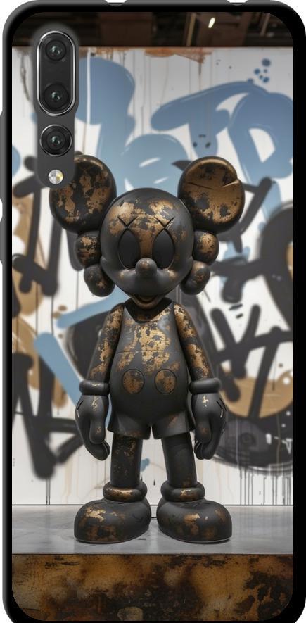 Чехол на Huawei P20 Pro Bronze kaws v2 (6098b-1470-42517)