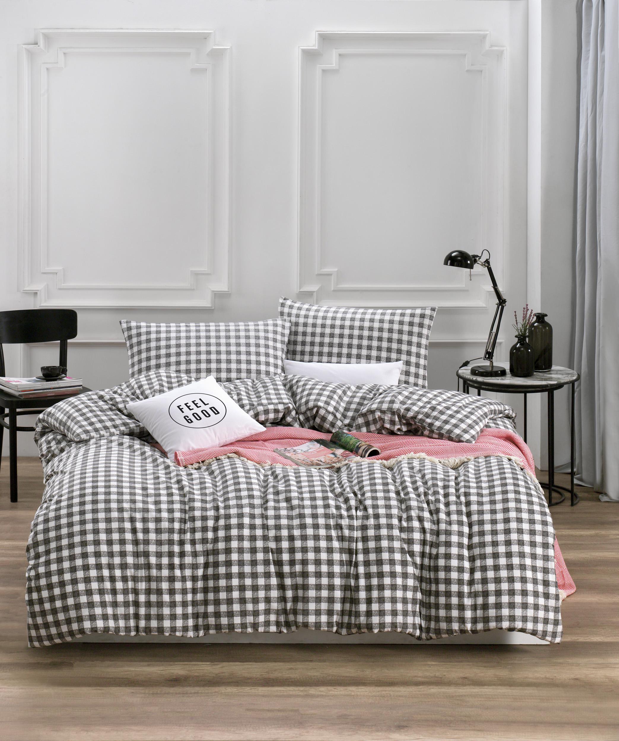 Постільна білизна Lotus Home Perfect Ranforce Tetro євро (11396171)