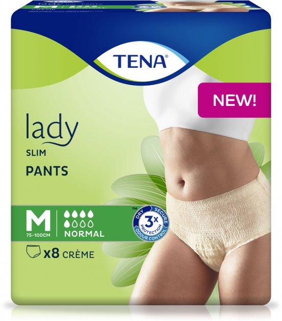 Урологічні труси Tena Lady Slim Pants Normal Medium 8 шт. (7322541226842)