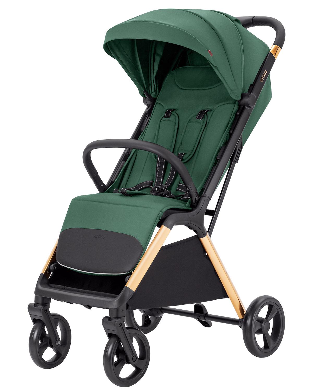 Коляска-книжка прогулочная Carrello Cross Porrot Green (CRL-5523)