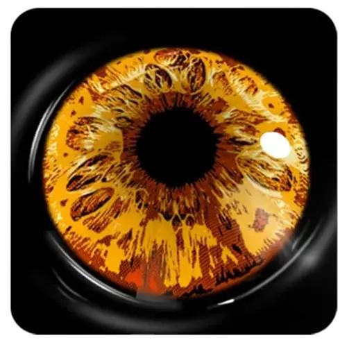 Линзы цветные без диоптрий Yellow