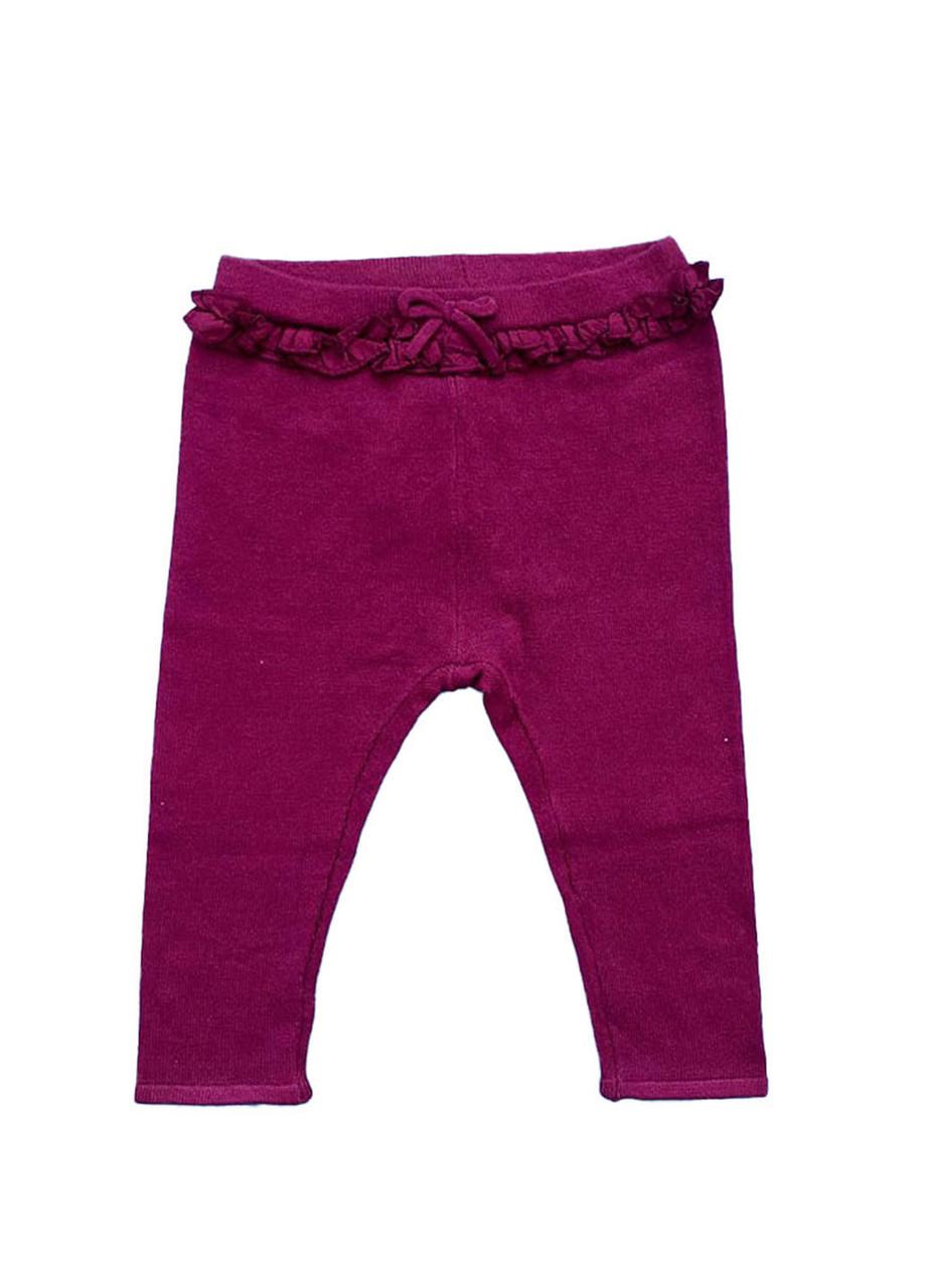 Брюки детские Kiabi однотонные 9-12 мес. 74 см Бордовый (2081861085)