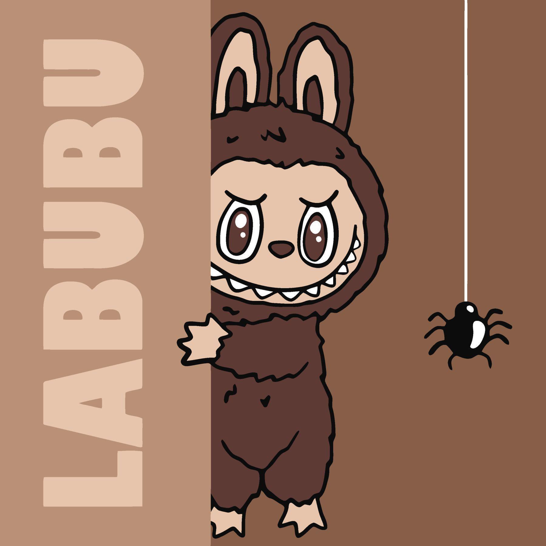 Набір для розпису по номерах Ideyka 5+ Хованки Лабубу КНО1302 25x25 см (MTT-200437)