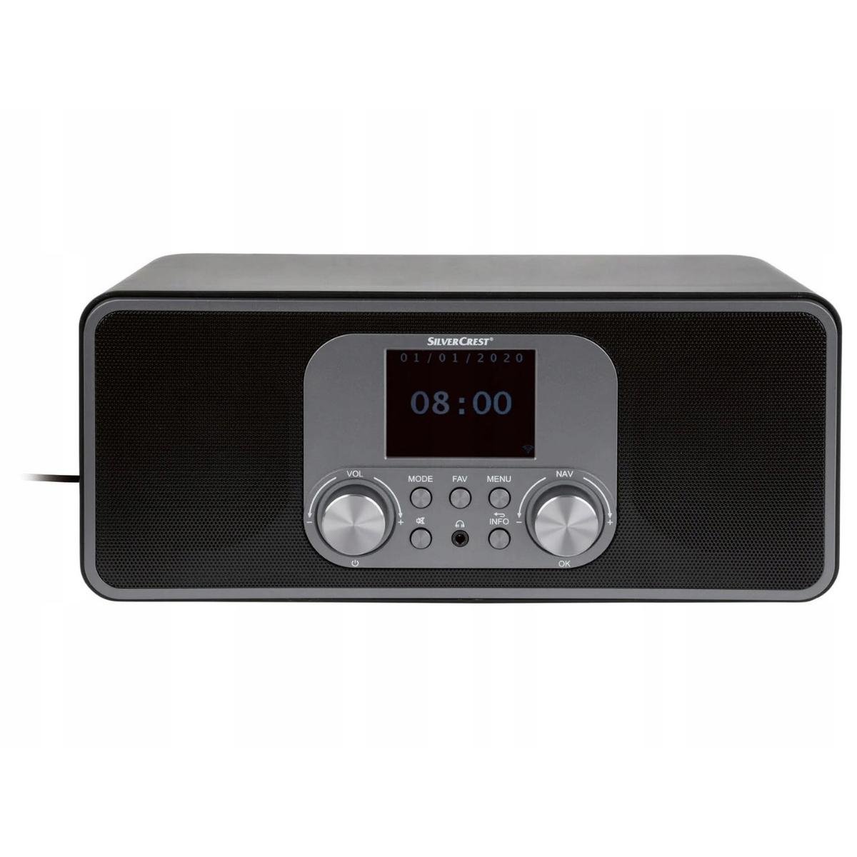 Інтернет-радіо кухонне портативне Silver Crest SIRD 14 E1 DAB+ 14 Вт (32157083) Інтернет-радіо кухонне портативне Silver Crest SIRD 14 E1 DAB+ 14 Вт (32157083)