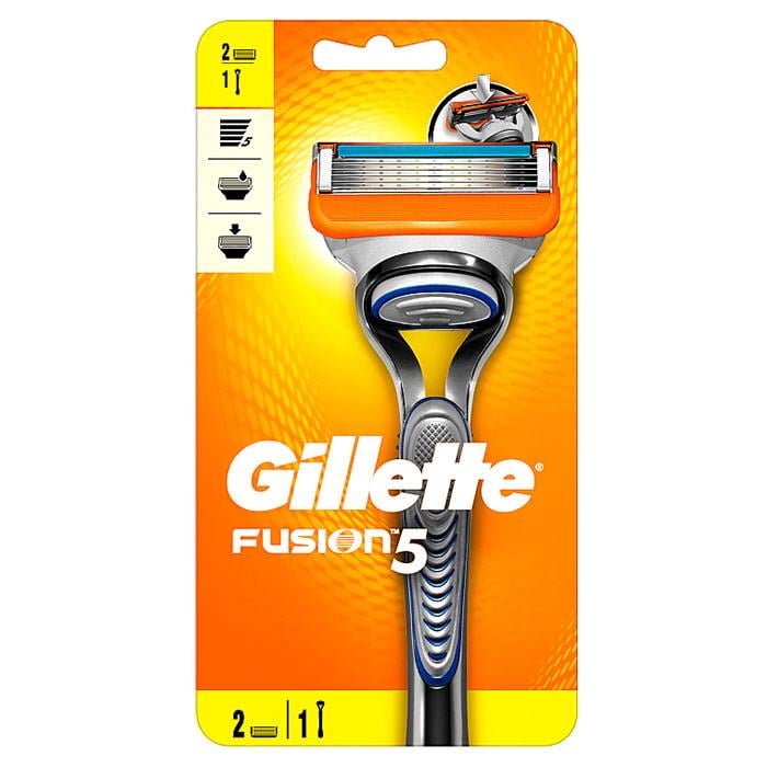 Станок для бритья Gillette Fusion 5 с 2 сменными кассетами (1651779544)