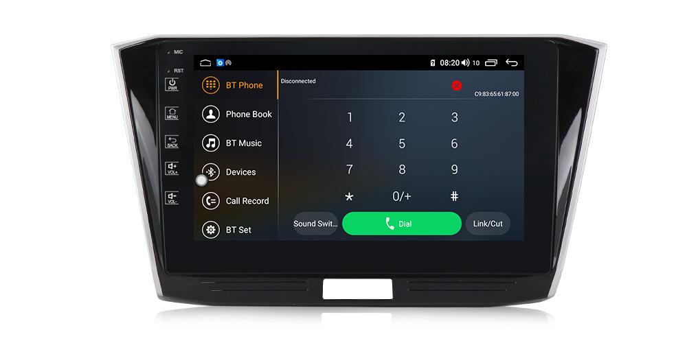 Автомагнітола штатна Phantom DVA-2K10 Pro Skoda Octavia A7 10" (PH-935464)