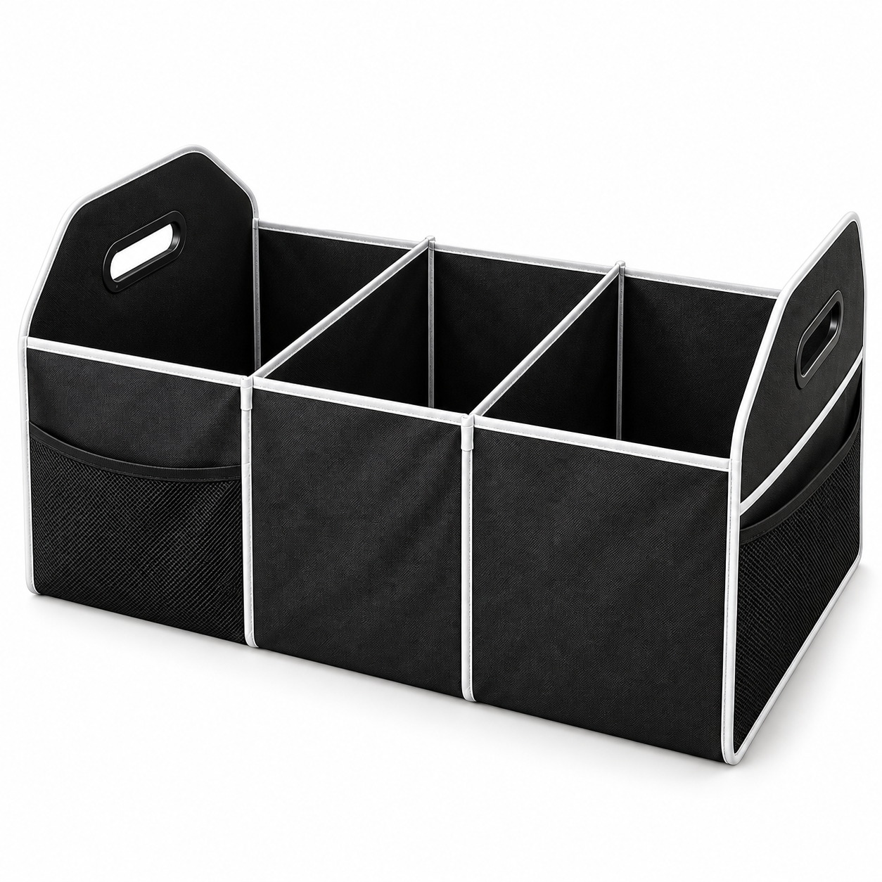 Органайзер у багажник автомобіля Car Boot Organiser 50х32х32 см Чорний (3985)