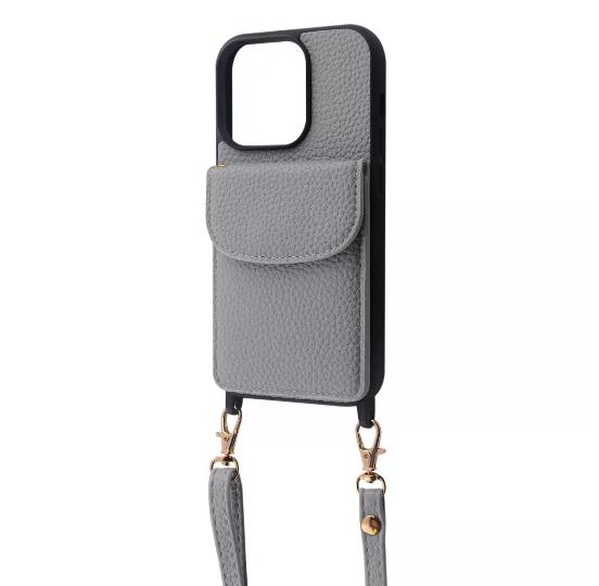 Чехол-накладка для телефона WAVE Leather Pocket Case - iPhone 13 Pro sierra blue (460170806)