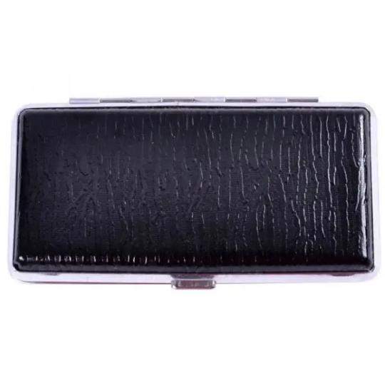 Портсигар для длинных сигарет №2381 18 шт. Black (do204)