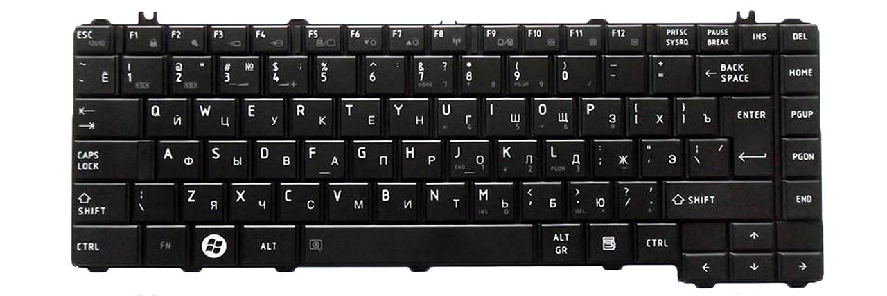 Клавиатура для ноутбука TOSHIBA Satellite L600D матовый (9Z.N4VGV.00R)