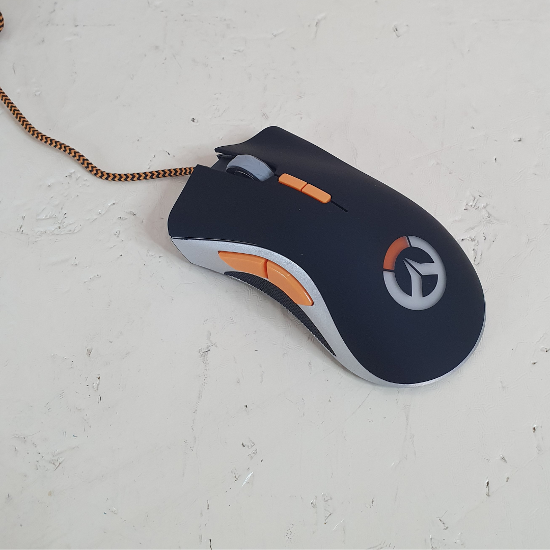 Комп'ютерна миша Razer DeathAdder OVERWATCH USB з прогумованим коліщатком прокручування (Z169-R00) - фото 8