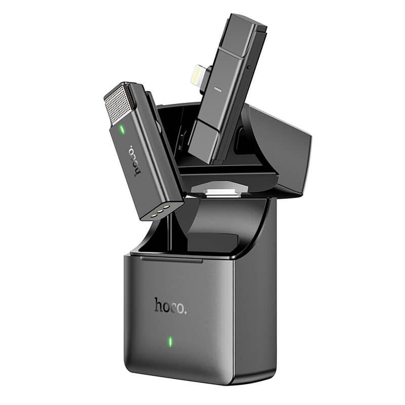 ᐉ Мікрофон Hoco Lightning Stream Wireless Microphone + Receiver S31 ...