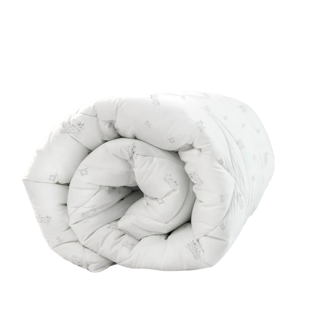 Ковдра ТЕП Природа Membrana Print Bamboo Summer Line 200x210 см Білий