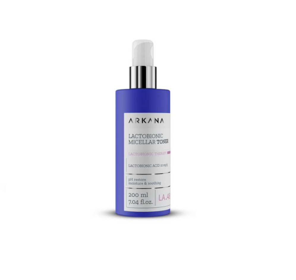 Тонер з лактобіоновою кислотою Arkana Lactobionic Therapy Lactobionic Micellar Toner 200 мл (44048)