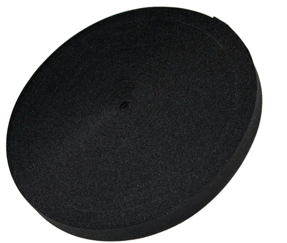 Резинка бельевая 3 см 25 м Черный