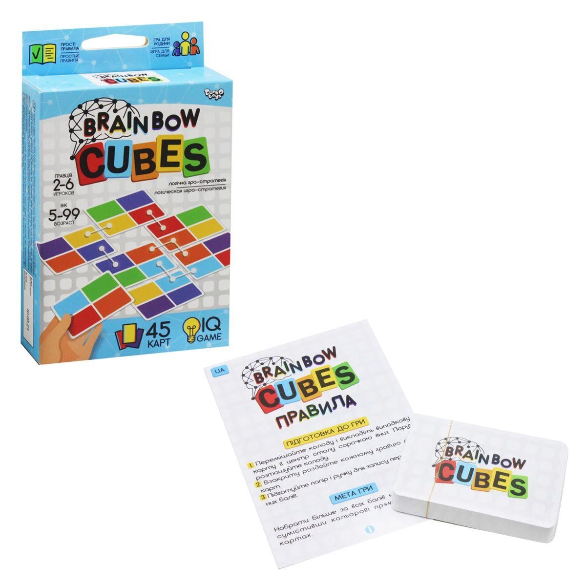 Brainbowe ᐉ Комплект ігор Danko Toys Brainbow Hex і Brainbow Cubes • Краща ціна в ...