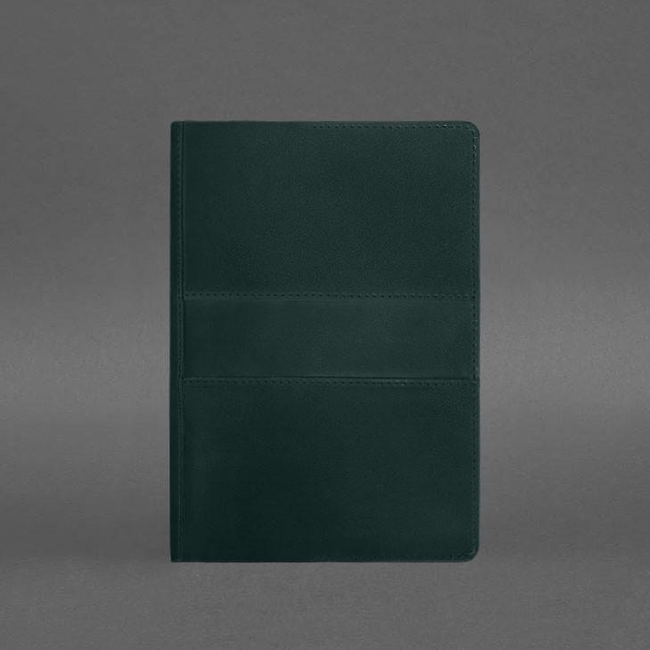 Блокнот шкіряний Софт-бук 9.3 Crazy Horse А5 Зелений (A-028011) - фото 2 Блокнот шкіряний Софт-бук 9.3 Crazy Horse А5 Зелений (A-028011) - фото 2