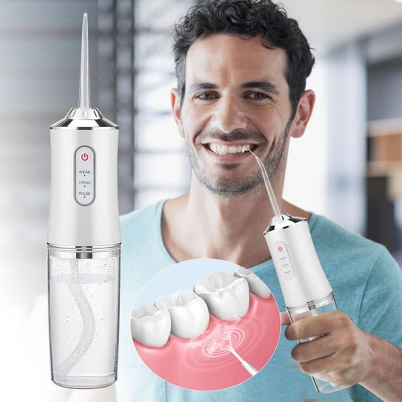 Іригатор Portable Oral Irrigator для зубів та порожнини рота White (tf6836) - фото 2