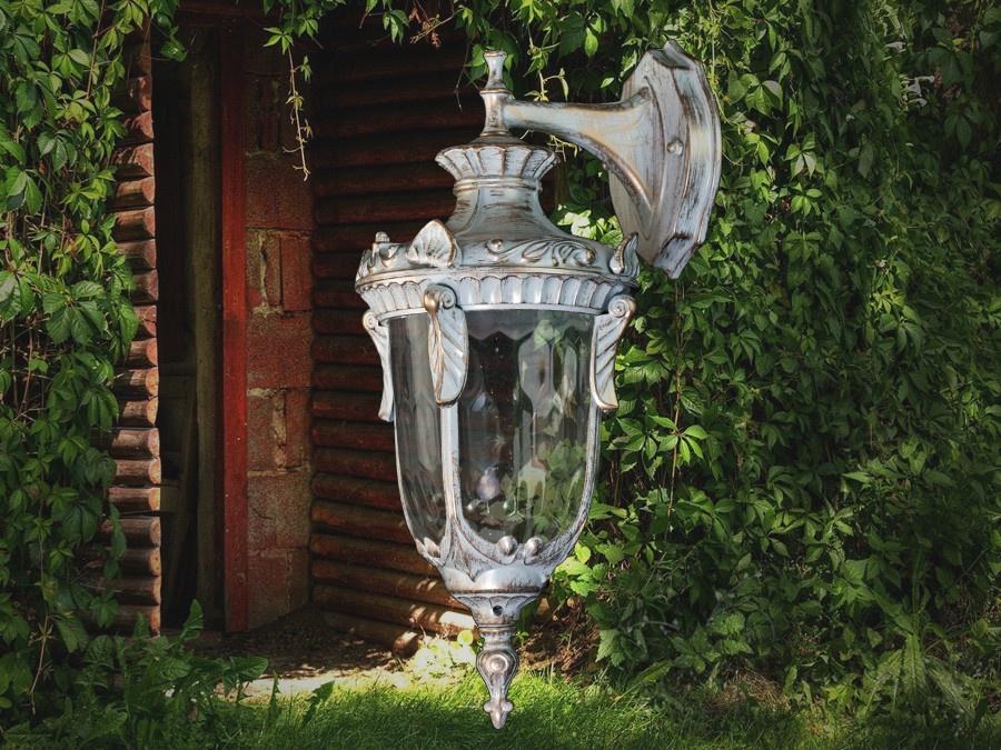 Садовый светильник Благородный Белый/Патина (DJ004-S-W1 WH) - фото 4 Садовый светильник Благородный Белый/Патина (DJ004-S-W1 WH) - фото 4