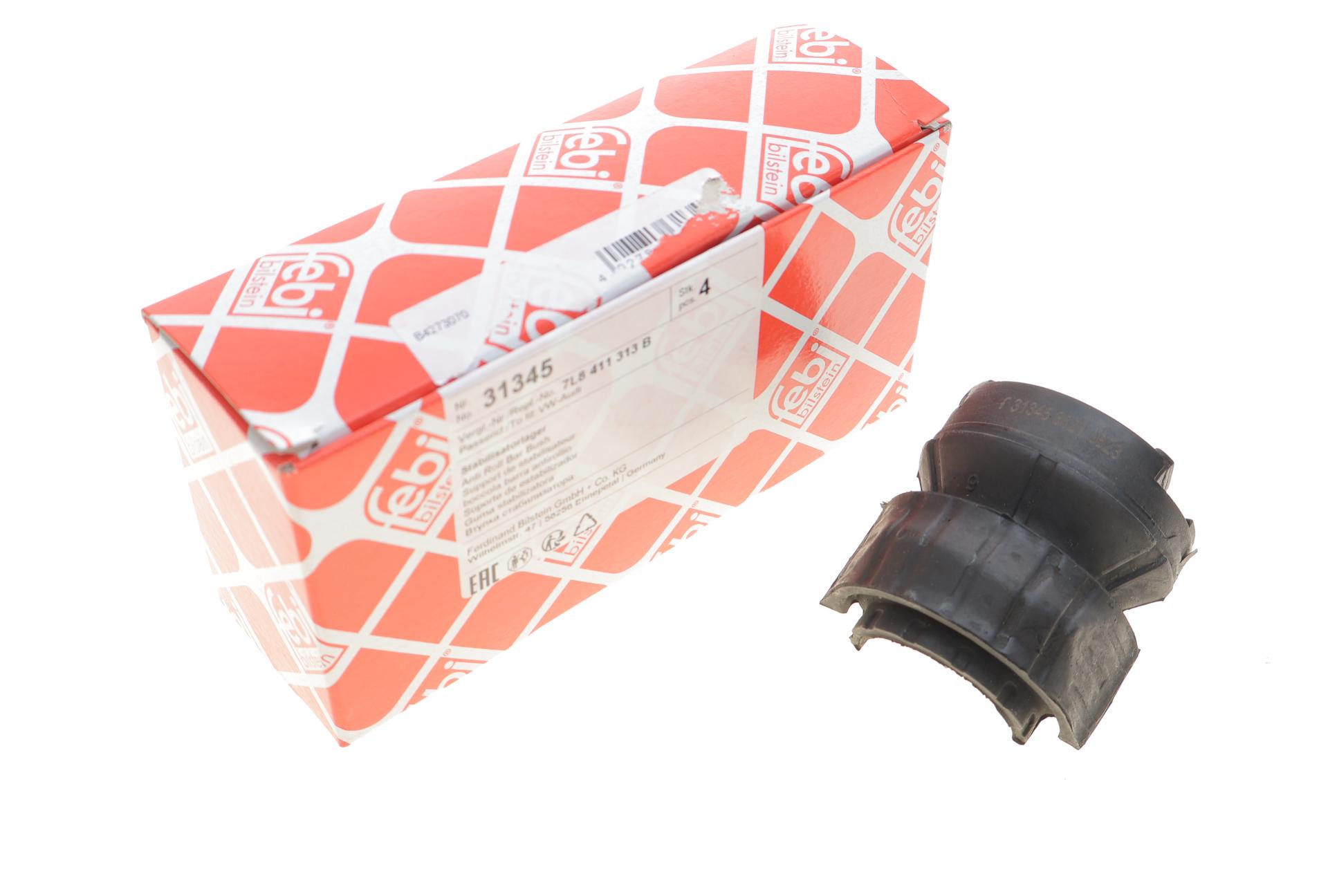 Втулка переднего стабилизатора FEBI BILSTEIN Audi Q7/VW Touareg 07 пневмоподвеска 31345 (25600633)
