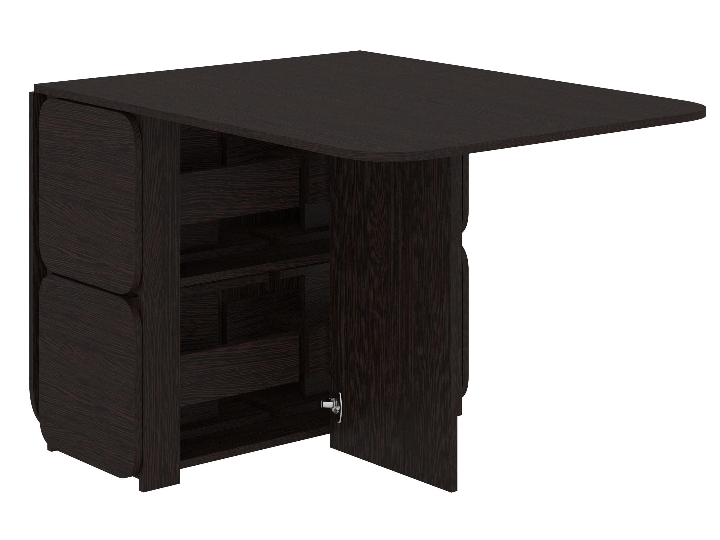 Стол-книжка-7PEHOTIN и 4 табурета 177х86х75 см Венге (PN-102561)
