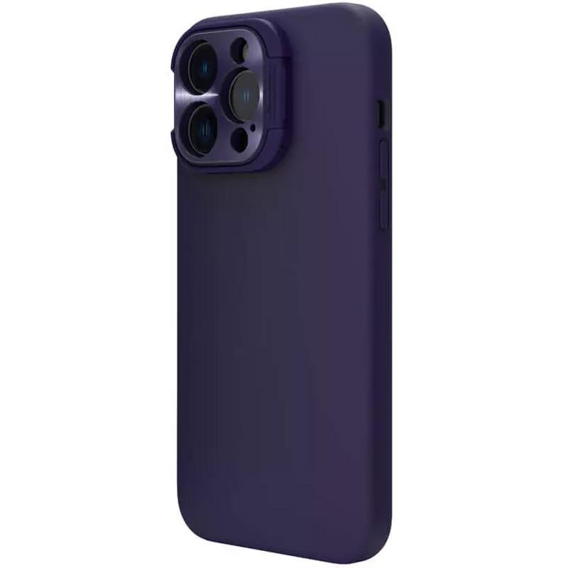 Протиударний чохол Silicone Nillkin LensWing Magnetic для Apple iPhone 14 Pro (6.1") Deep Purple - фото 2