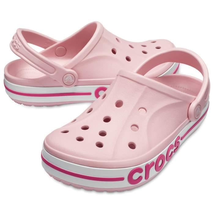 Сабо Crocs Bayaband Clog M4W6 р. 36 23 см Petal Pink/Candy Pink (205089-W)