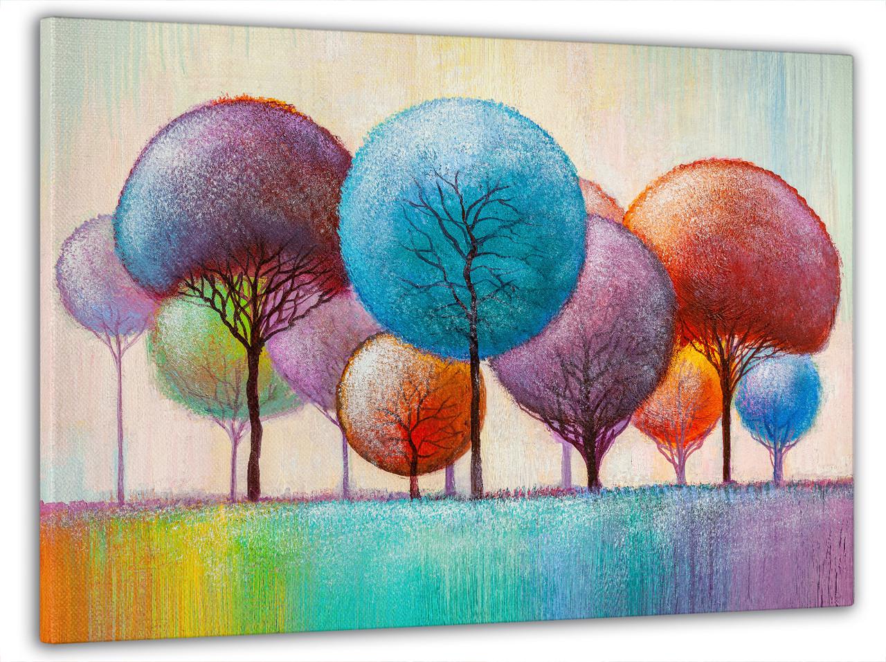 Картина на холсте DK Красочный лес 60x100 см (MK10207_M)