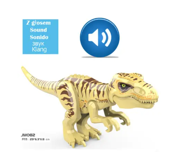 Конструктор тиранозавр 28,5 см (1835176829) - фото 2 Конструктор тиранозавр 28,5 см (1835176829) - фото 2