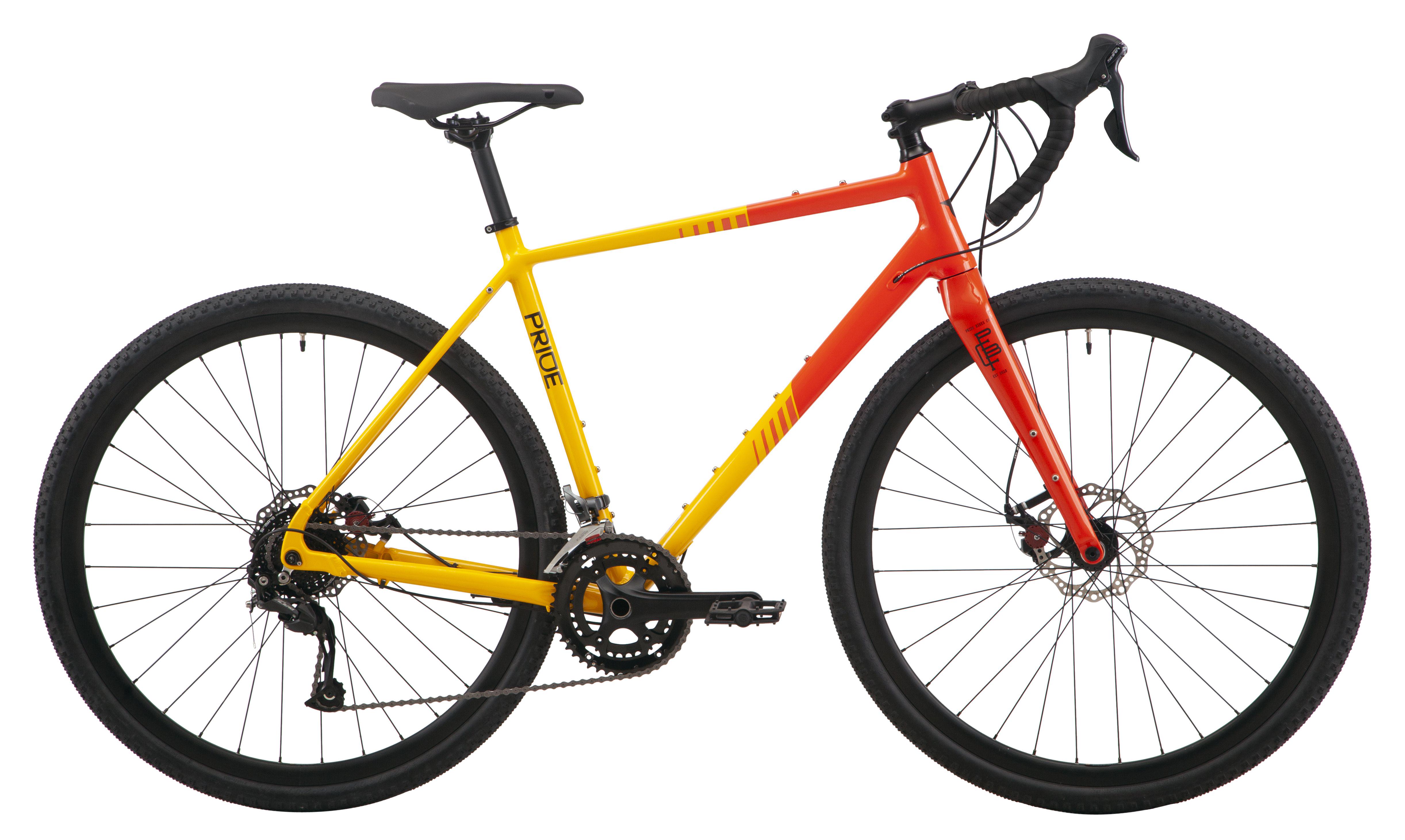 Велосипед Pride 28" ROCX 8.2 CF рама L Желтый (A4)