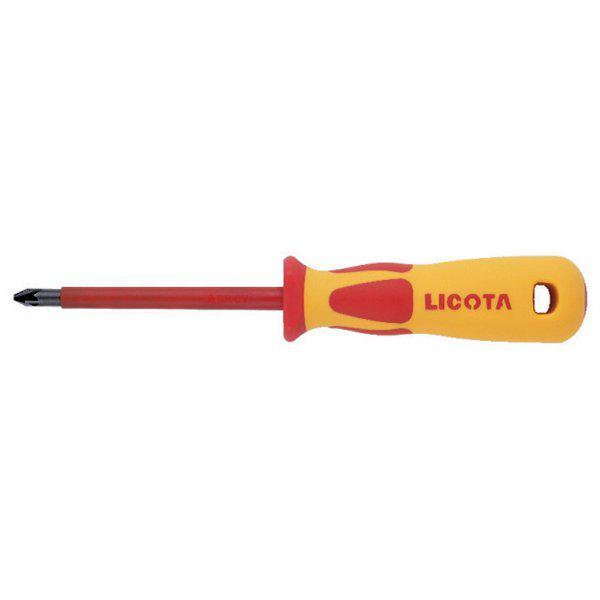 ᐉ Отвертка изолированная Licota VDE 1000V PZ.3 125 мм (ASD-931503 ...