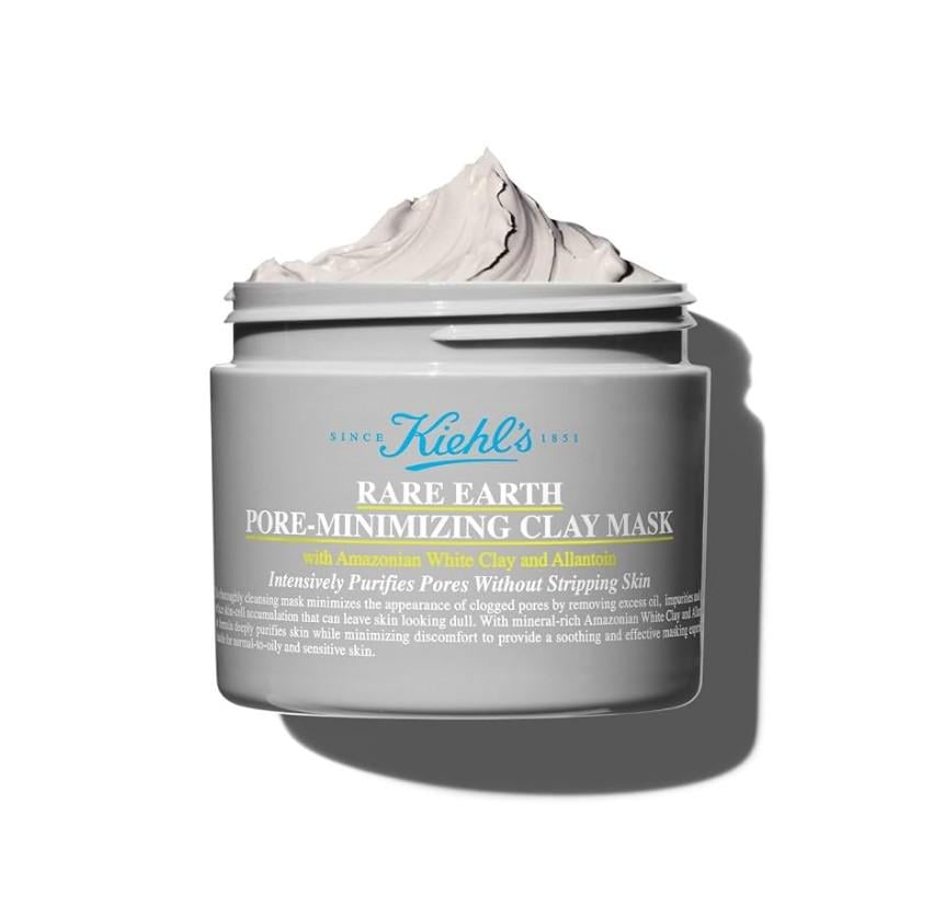 Маска для лица очистительная Kiehl's Rare Earth Pore-Minimizing Clay Mask с белой глиной 125 мл (3605973023352)