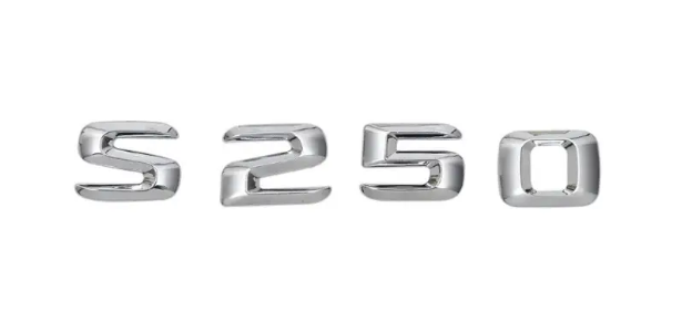 Напис на багажник емблема Mercedes S250 (2170042198)