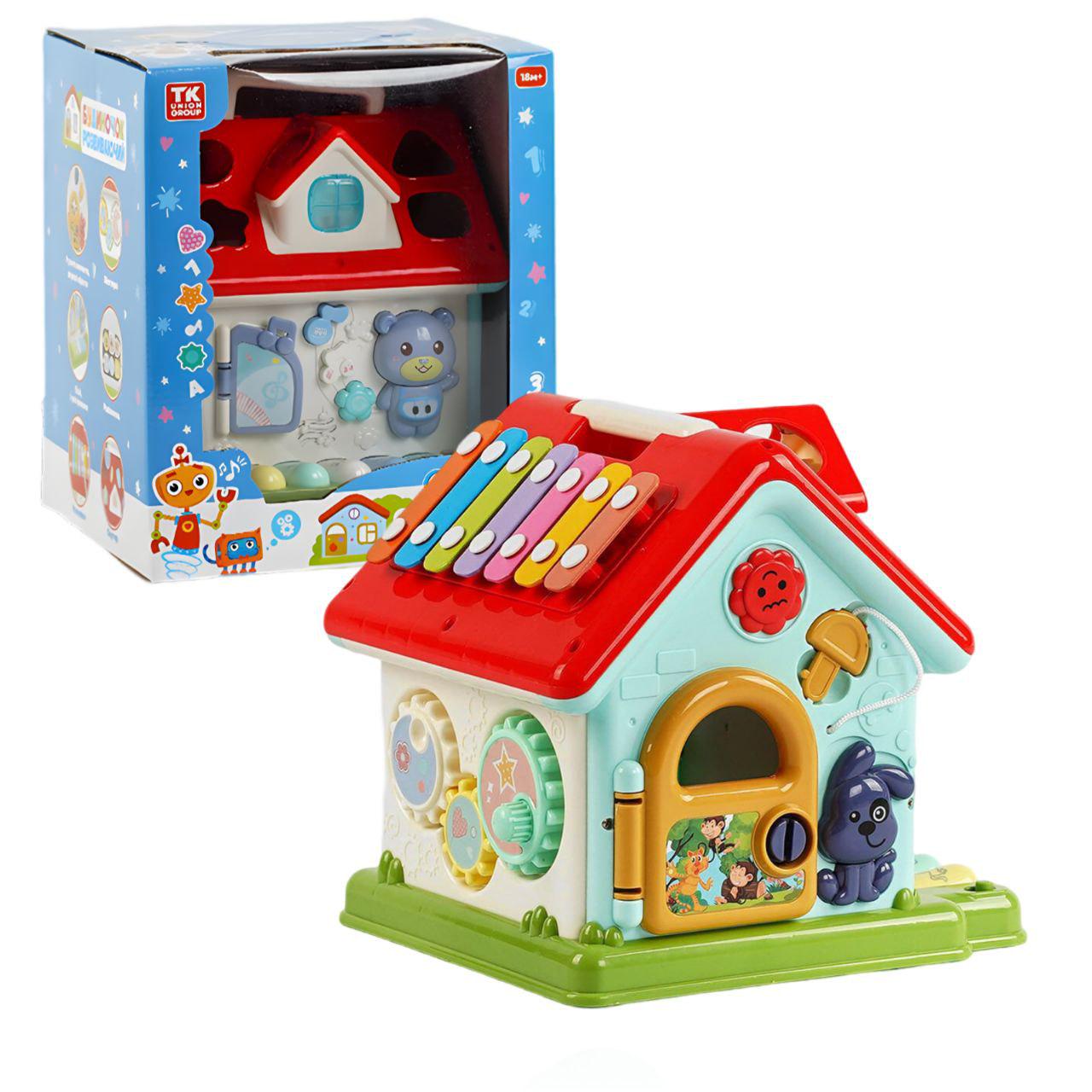 Будиночок музичний з веселими мелодіями та віршиками (49682) - фото 3