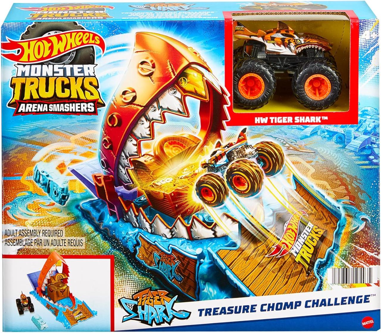 Игровой набор Hot Wheels Monster Trucks Arena Smashers HTP17 (18184643) - фото 1