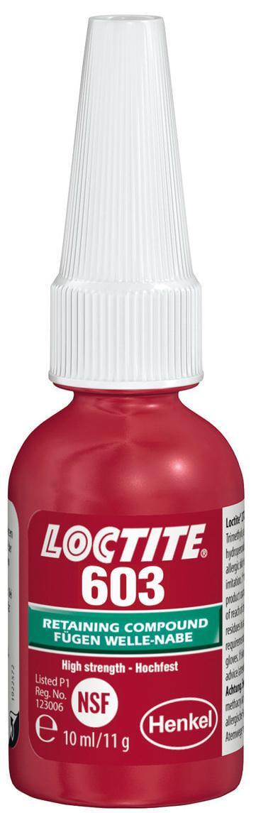 Фиксатор LOCTITE 603 вал втулочный высокой прочности до 0,1 мм 10 мл