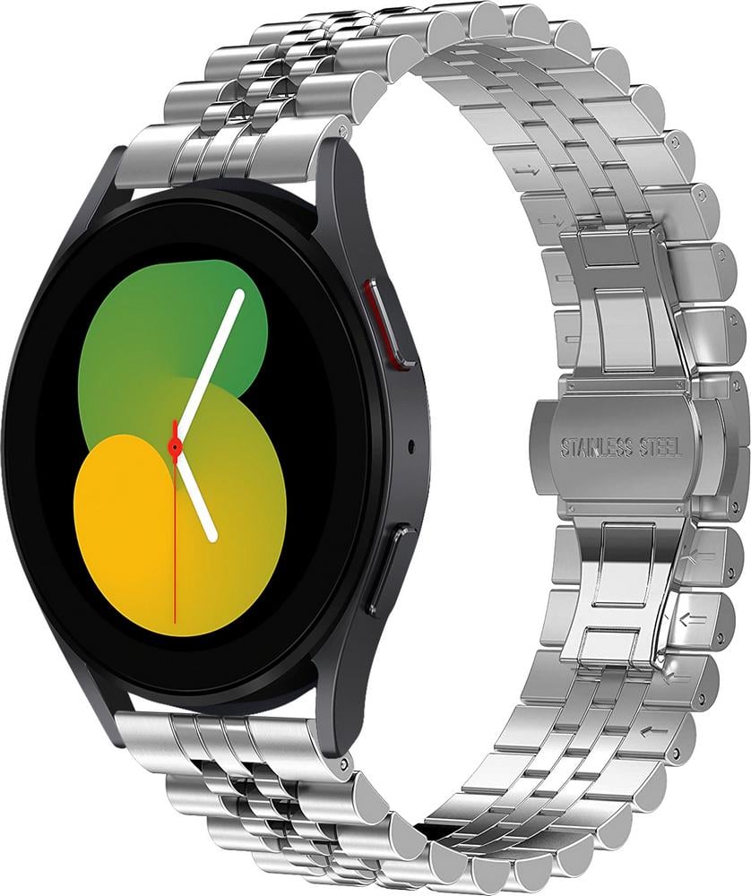 Браслет металлический Stech для Galaxy Watch 5 40 мм Silver (29568-59)
