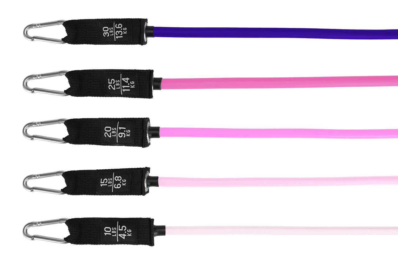 Набір трубчастих еспандерів Cornix 4,5-13,6 кг 5 шт. XR-0258 (2375571797)