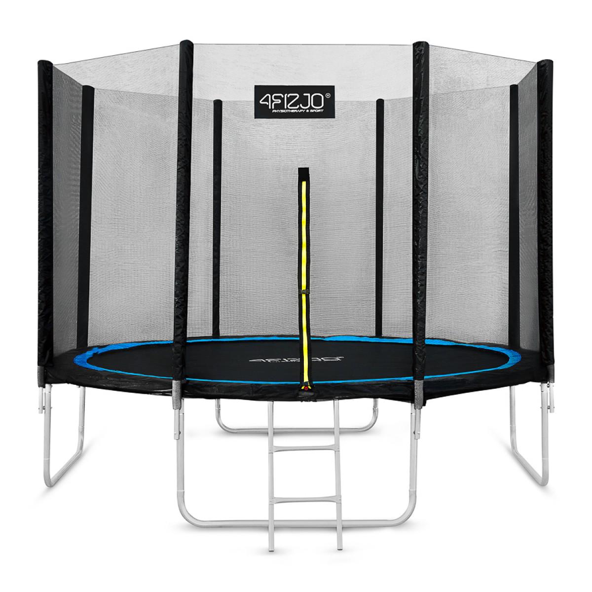 Батут с внешней сетью 4FIZJO 8FT 252 см