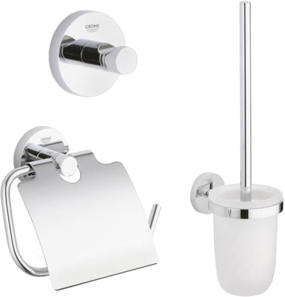 Набор аксессуаров 3 в 1 Grohe Essentials (40407001)