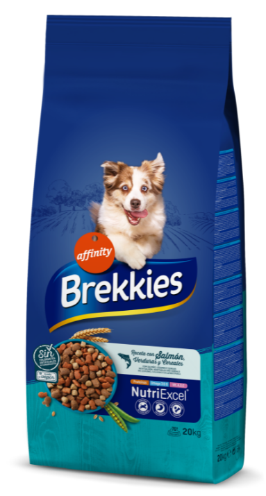 Корм для собак сухой для собак Brekkies Dog Fish 20 кг